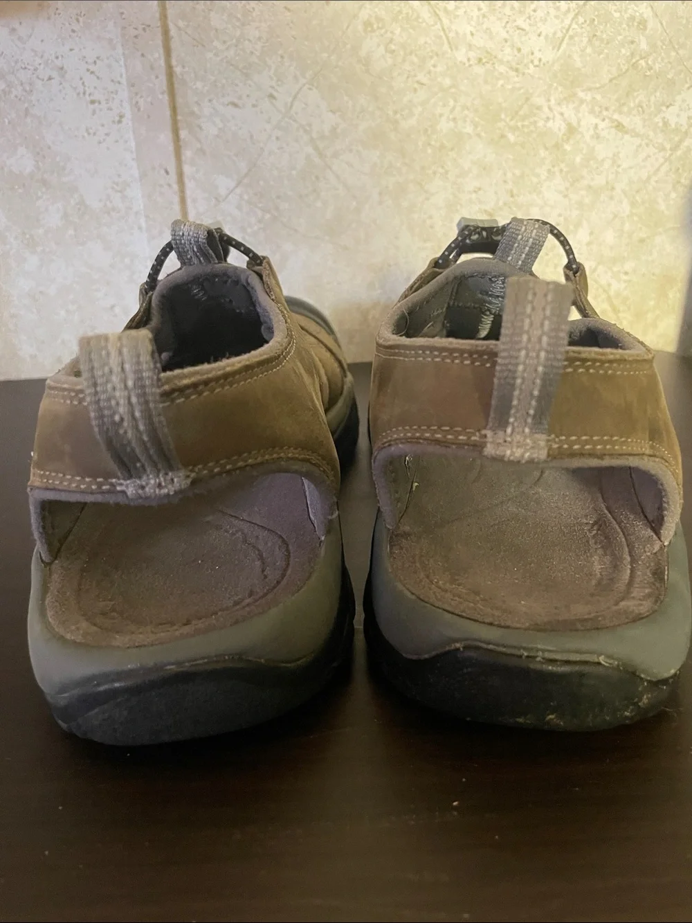 Men’s Keen Newport H2 Brown Outdoor Waterproof Sport Rubber Toe Bumper Sandals
